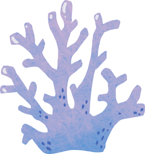 Stylized Watercolor Coral